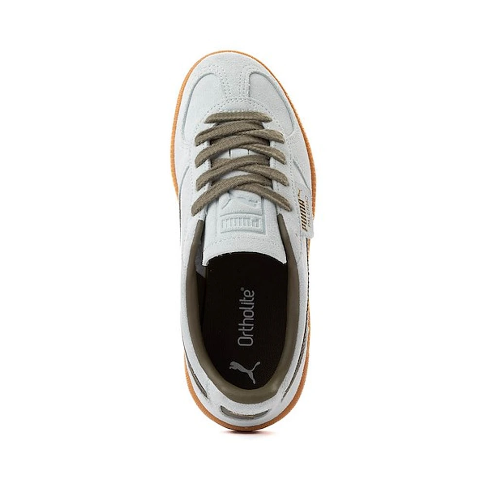 Chaussure athlétique PUMA Palermo pour femmes - Bleu gris / Vert kaki