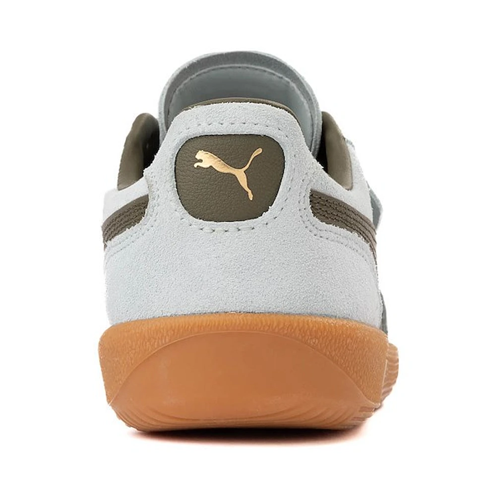 Chaussure athlétique PUMA Palermo pour femmes - Bleu gris / Vert kaki