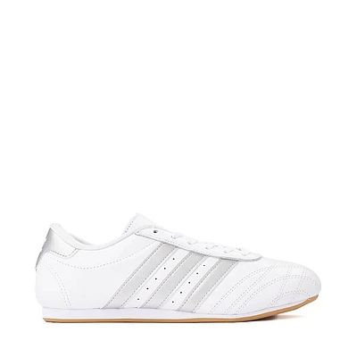 Chaussure athlétique adidas Taekwondo pour femmes - Blanche / Argent Gomme