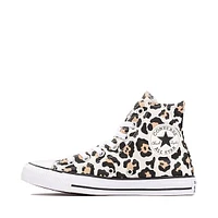 Converse Chuck Taylor All Star High-Top Sneaker - White / Leopard