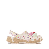 Crocs Classic Ice Cream Party Clog - Little Kid / Big White