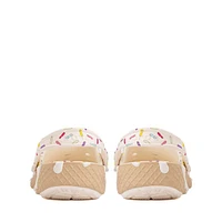 Crocs Classic Ice Cream Party Clog - Little Kid / Big White