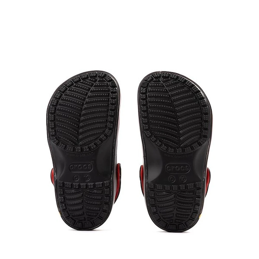 Sabot classique Crocs Shadow x Sonic the Hedgehog™ - Bébés / Tout-petits Noir Rouge