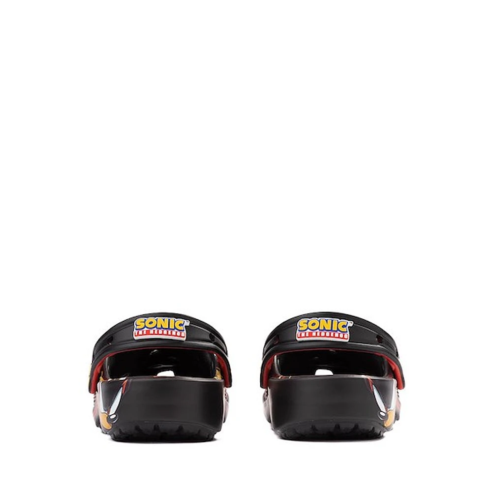 Sabot classique Crocs Shadow x Sonic the Hedgehog™ - Bébés / Tout-petits Noir Rouge