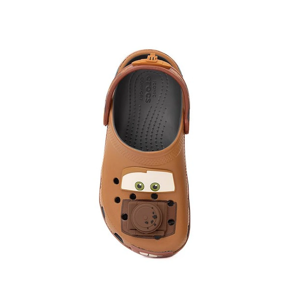Disney and Pixar Cars Crocs Classic Mater Clog - Little Kid / Big Brown Multicolor
