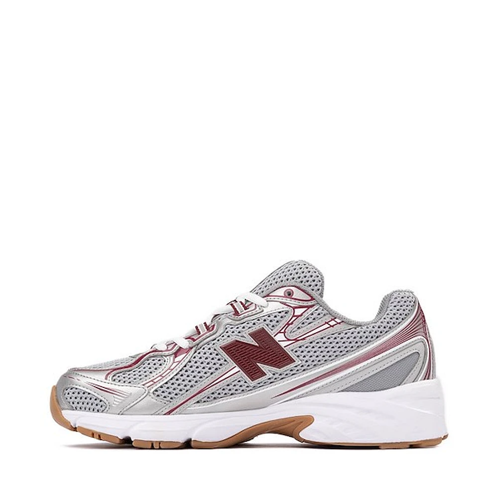 New Balance 740 Athletic Shoe - Monarch Burgundy / Slate Grey