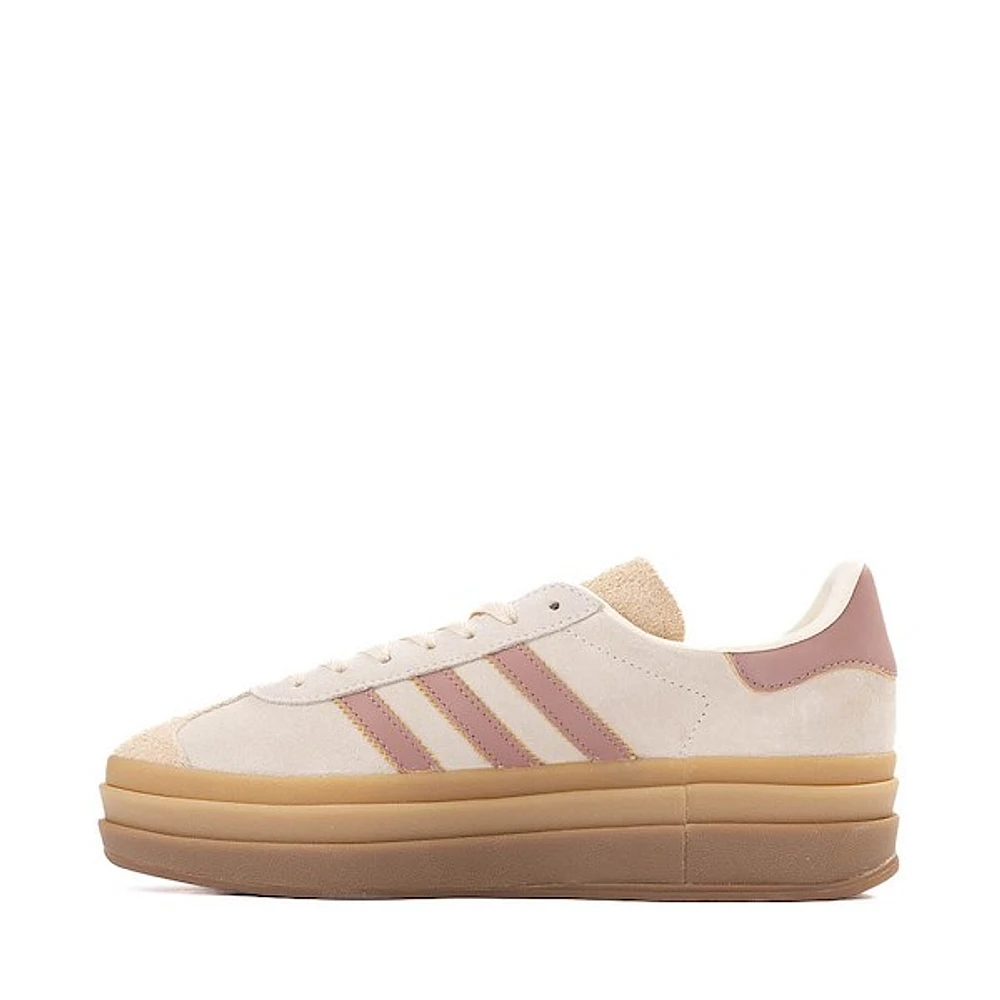 Womens adidas Gazelle Bold Athletic Shoe - Cream White / Warm Clay Sand Strata Gum