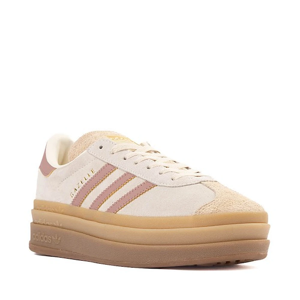 Womens adidas Gazelle Bold Athletic Shoe - Cream White / Warm Clay Sand Strata Gum
