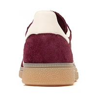 Womens adidas Handball Spezial Athletic Shoe - Maroon / Cream White Gold Metallic