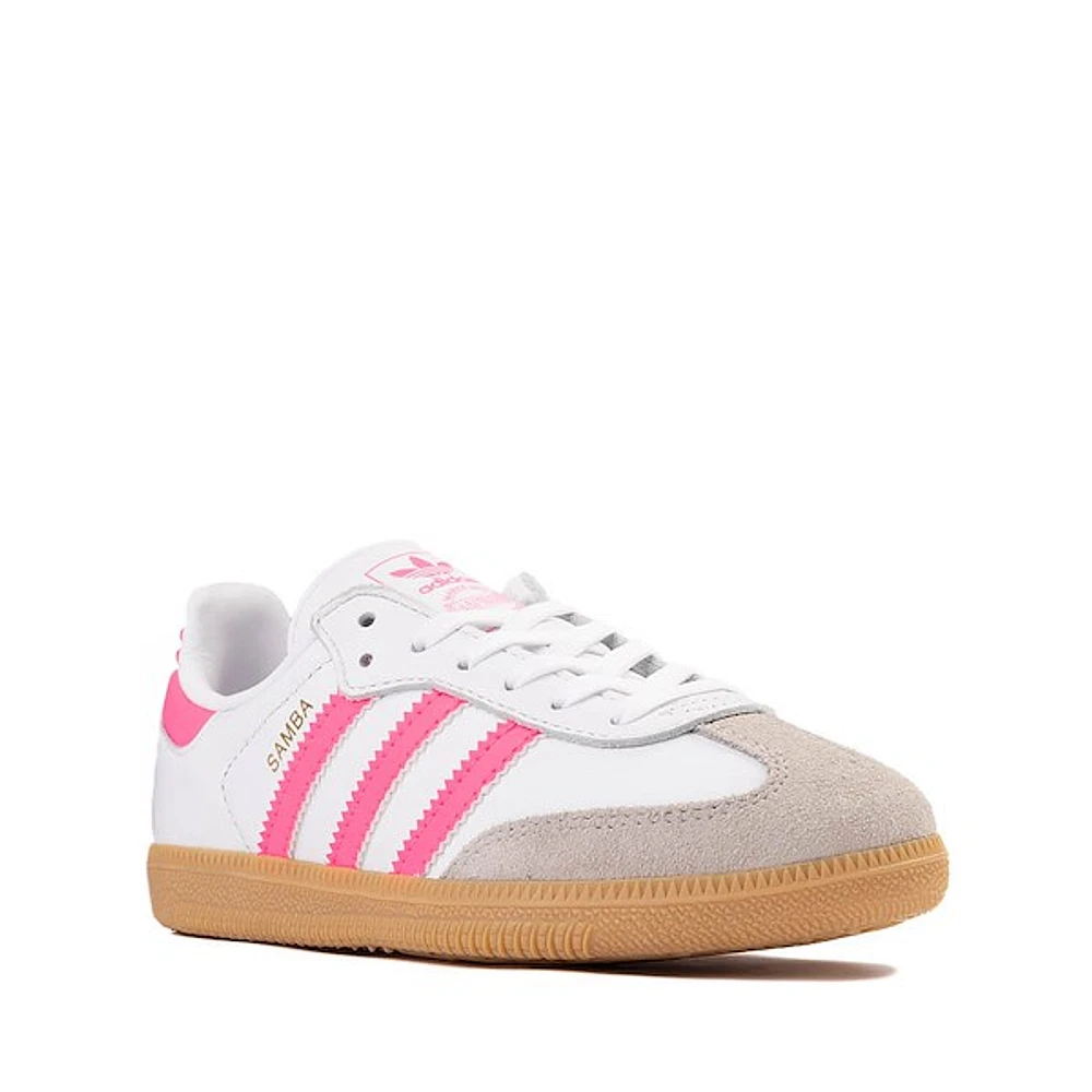 Chaussure athlétique adidas Samba OG - Enfants Blanche / Rose
