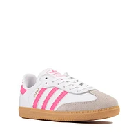 Chaussure athlétique adidas Samba OG - Enfants Blanche / Rose