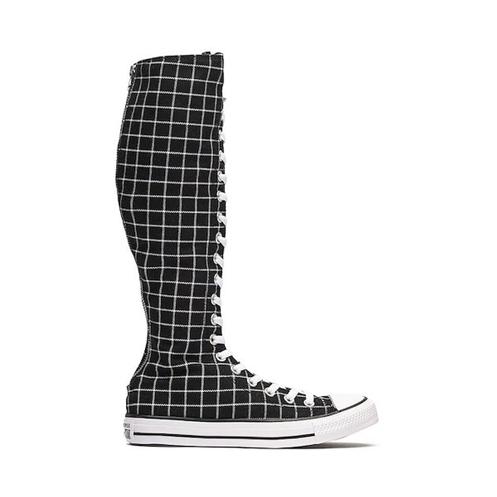 Converse Chuck Taylor All Star XX-Hi Plaid Sneaker - Black / White