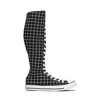Converse Chuck Taylor All Star XX-Hi Plaid Sneaker - Black / White