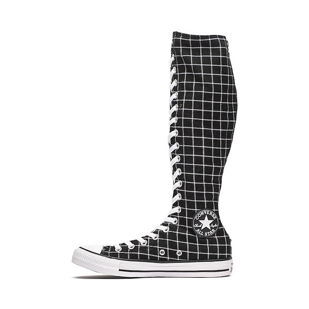 Converse Chuck Taylor All Star XX-Hi Plaid Sneaker - Black / White
