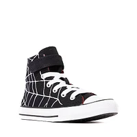 Converse Chuck Taylor All Star Spiderweb Easy-On High-Top Sneaker - Little Kid Black