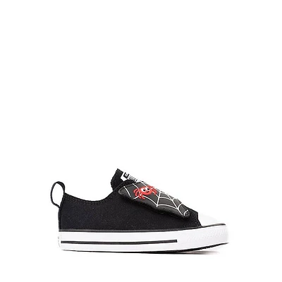 Converse Chuck Taylor All Star Spiderweb Easy-On Low-Top Sneaker - Baby / Toddler Black