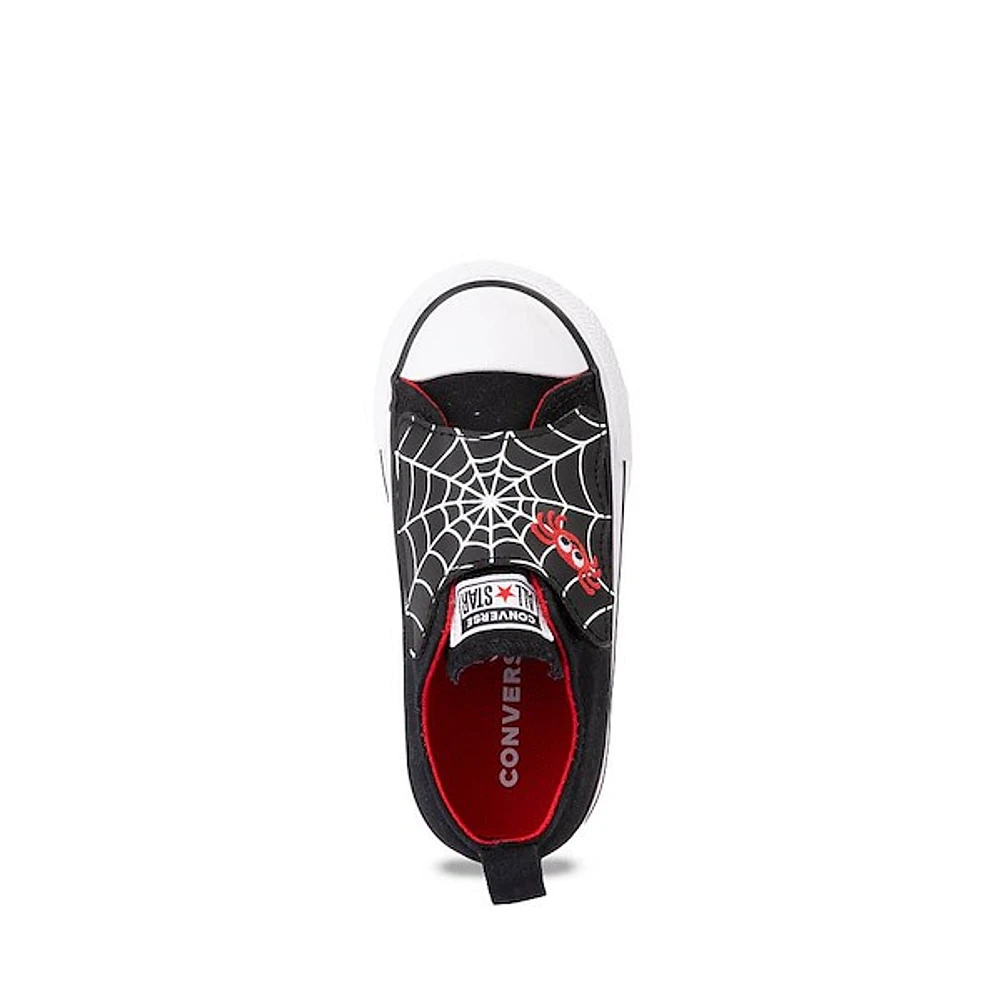 Converse Chuck Taylor All Star Spiderweb Easy-On Low-Top Sneaker - Baby / Toddler Black