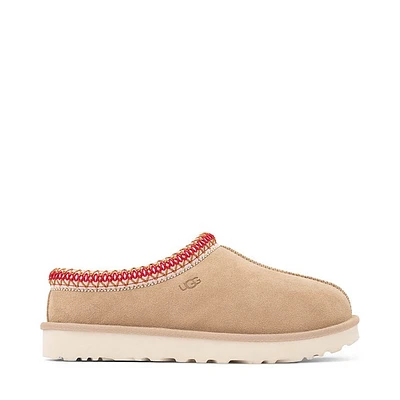Womens UGG® Tasman II Slipper - Sand / Dark Cherry
