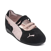 Womens PUMA Speedcat Ballet Shoe - Black / Mauve Mist