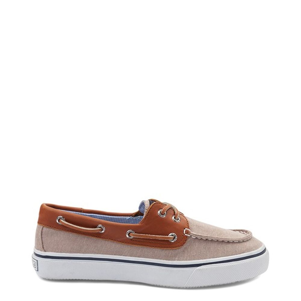 Mens Sperry Top-Sider Bahama Boat Shoe - Tan / Chambray