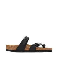 Womens Birkenstock Mayari Slide Sandal - Black