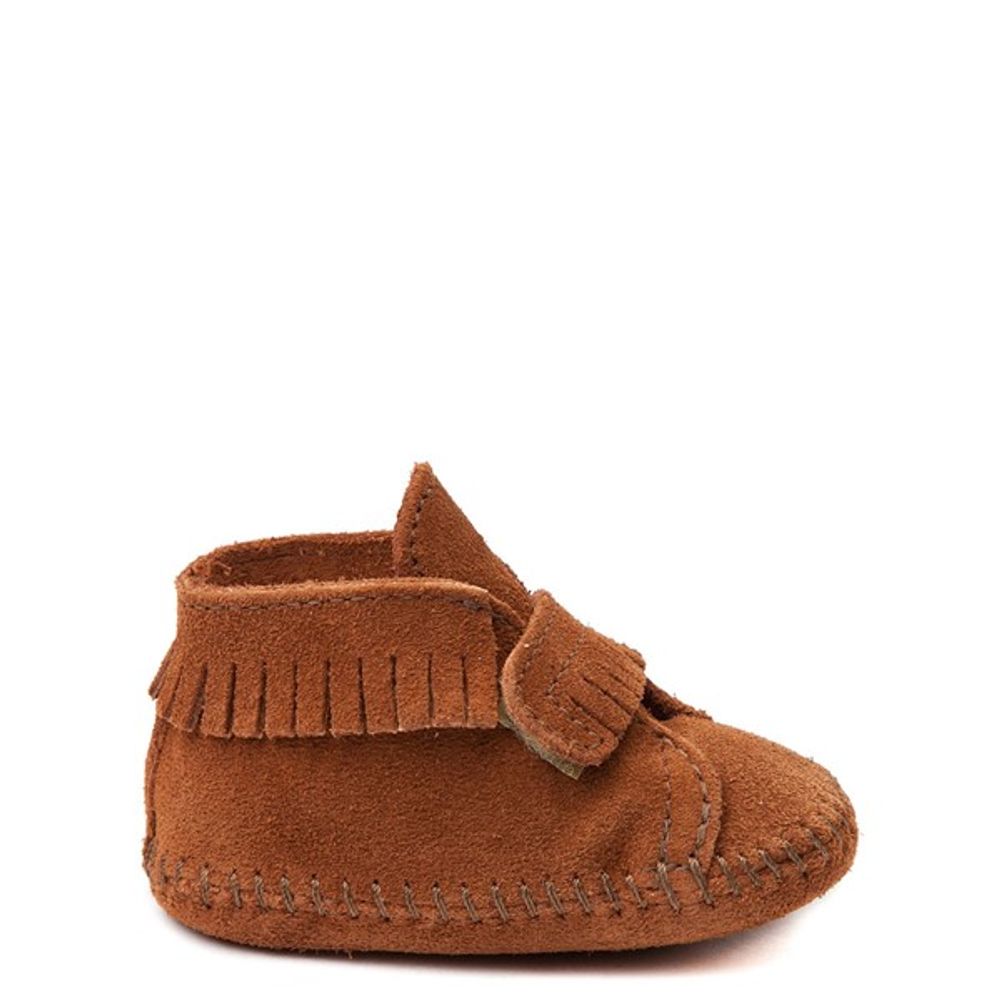 Minnetonka Front Strap Bootie