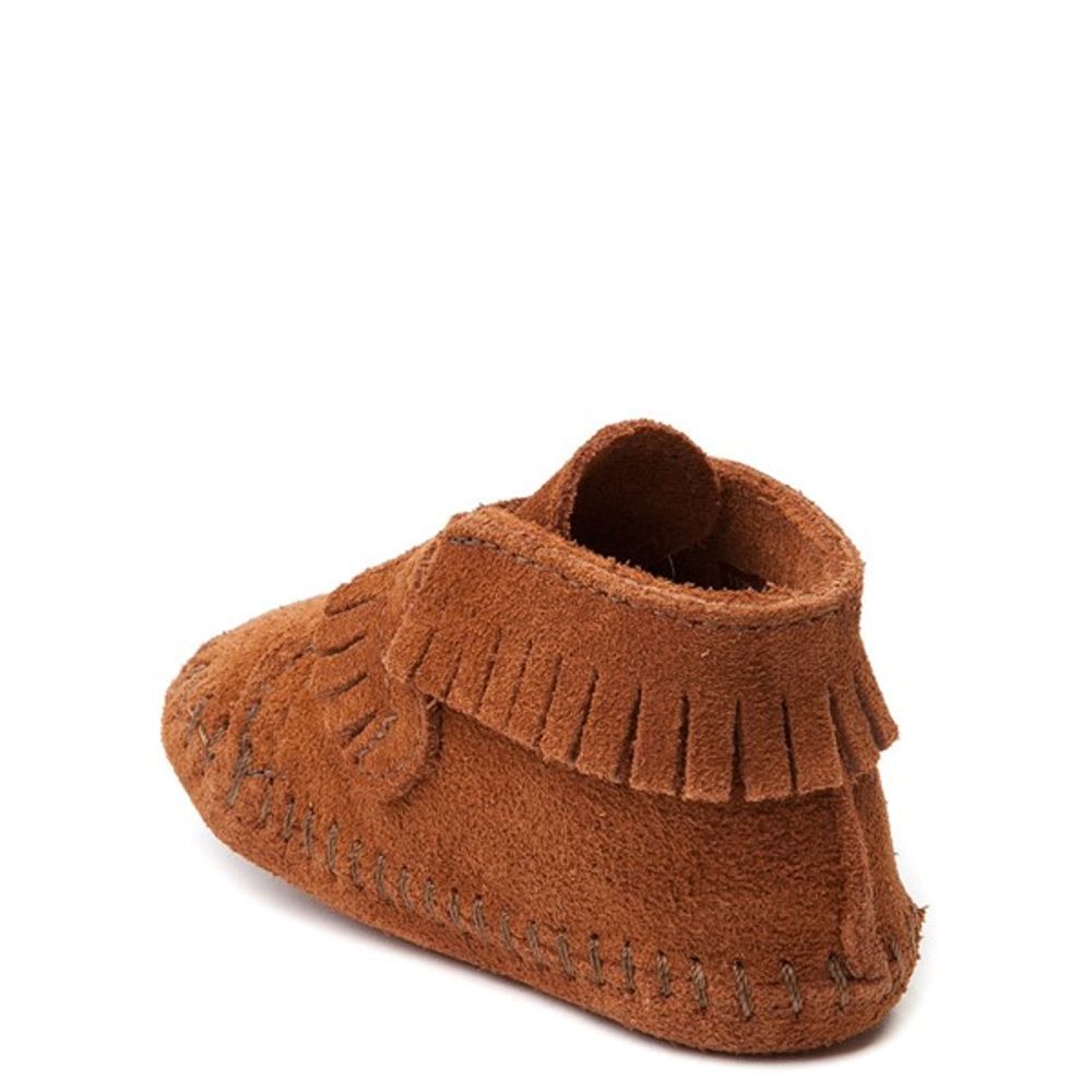 Minnetonka Front Strap Bootie