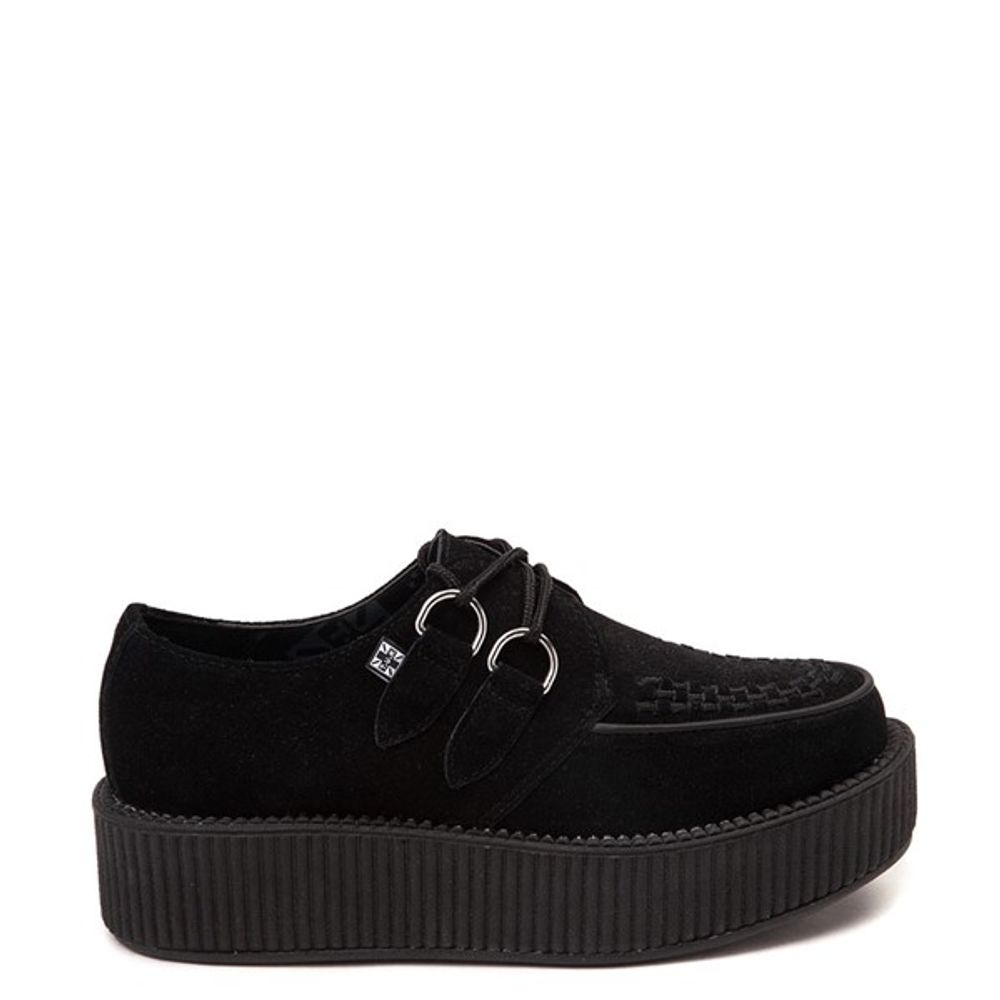T.U.K. - Pointed Creeper Sandal 3 Buckle Black - Girl Shoes