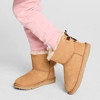 UGG® Mini Bailey Bow II Boot - Little Kid / Big Chestnut