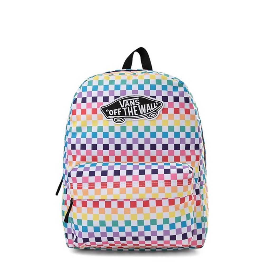 vans checkerboard bookbag