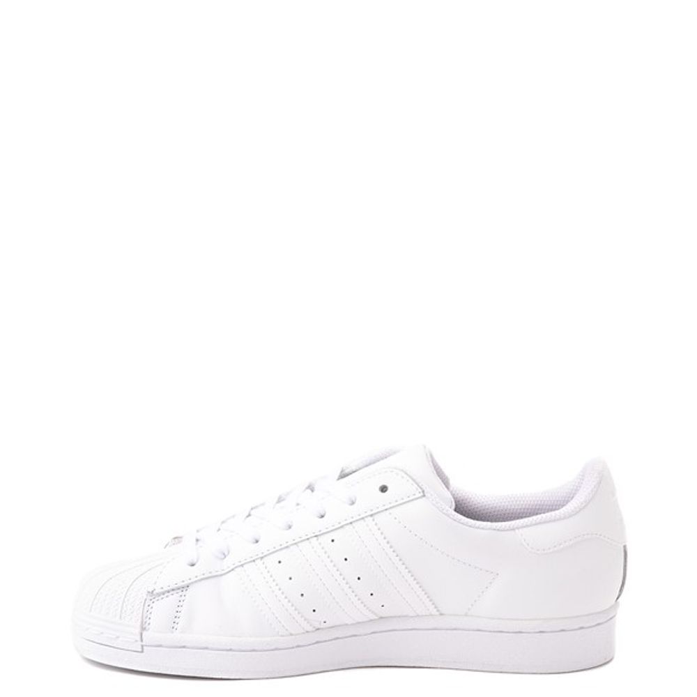 Womens adidas Superstar Athletic Shoe - White Monochrome