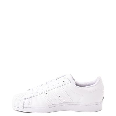 Womens adidas Superstar Athletic Shoe - White Monochrome