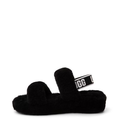 Womens UGG® Oh Yeah Slide Sandal - Black