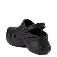 Womens Crocs Classic Bae Platform Clog - Black