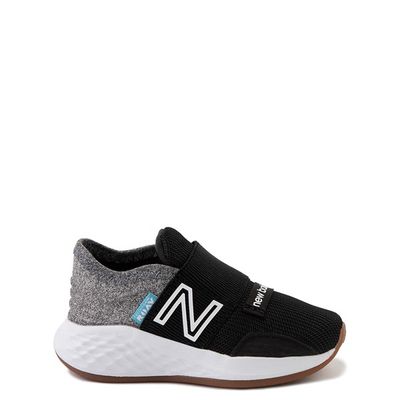 New Balance Fresh Foam Roav Slip On Athletic Shoe - Baby / Toddler - Black / Light Gray
