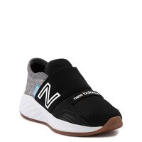 New Balance Fresh Foam Roav Slip On Athletic Shoe - Baby / Toddler - Black / Light Gray