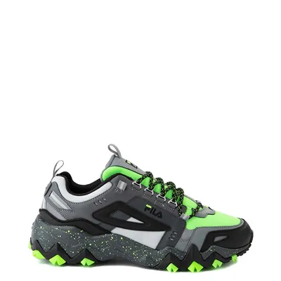 Mens Fila Oakmont TR Athletic Shoe - Green Gecko / Glacier Gray Black