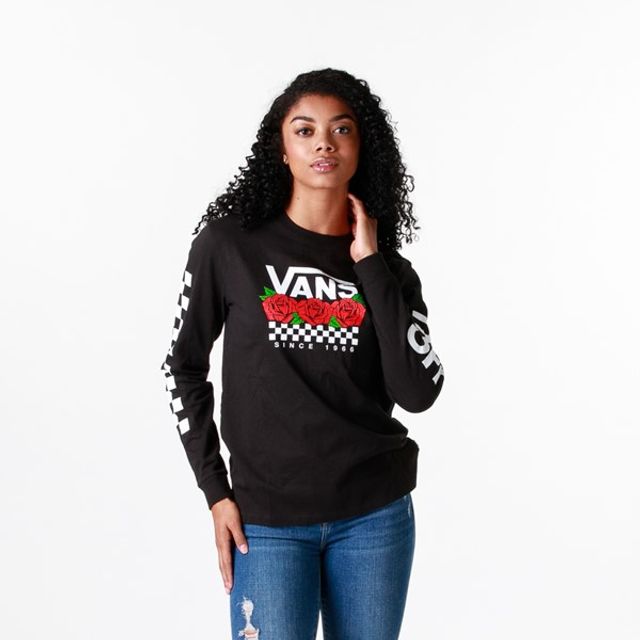Vans Womens Vans Rose Trio Long Sleeve 