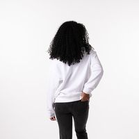Womens adidas Trefoil Crew Sweatshirt - White