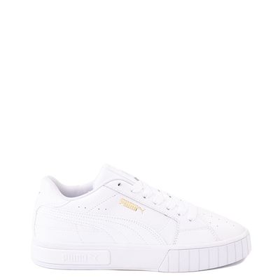 Womens PUMA Cali Star Athletic Shoe - White / Gold