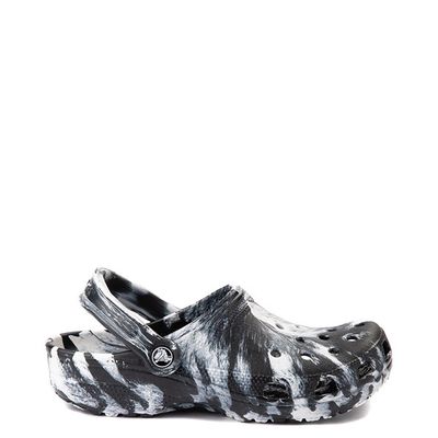 Crocs Classic Clog - Marbled Black / White