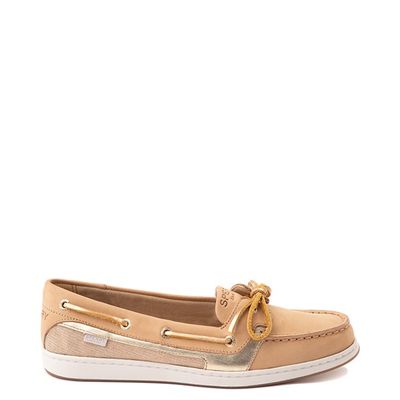 Womens Sperry Top-Sider Starfish Boat Shoe - Tan / Gold