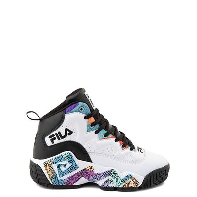 Fila MB '90s Athletic Shoe - Big Kid - White / Multicolor