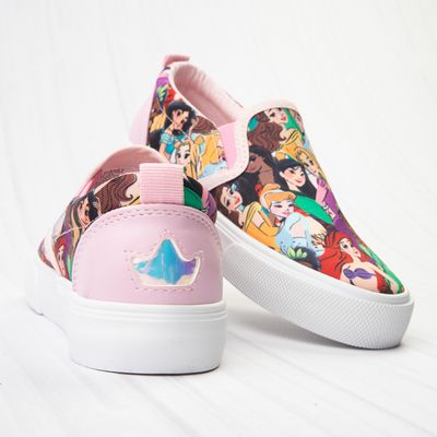 Ground Up Disney Princesses Slip On Sneaker - Little Kid / Big Kid - Multicolor