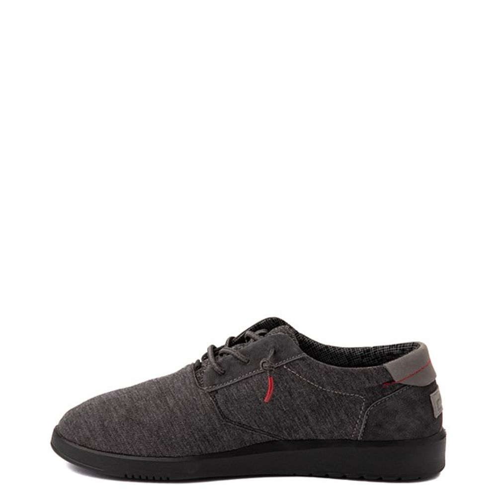 Mens Hey Dude Hugo Casual Shoe - Black