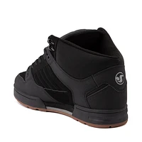 Mens DVS Militia Boot Skate Shoe - Black / Charcoal