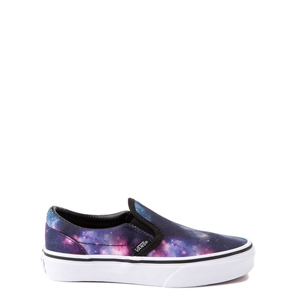Vans Slip-On Galaxy Skate Shoe - Little Kid Multicolor