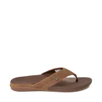 Mens Reef Cushion Lux Sandal - Toffee