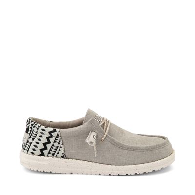Mens Hey Dude Wally Funk Casual Shoe - Khaki / Bungee