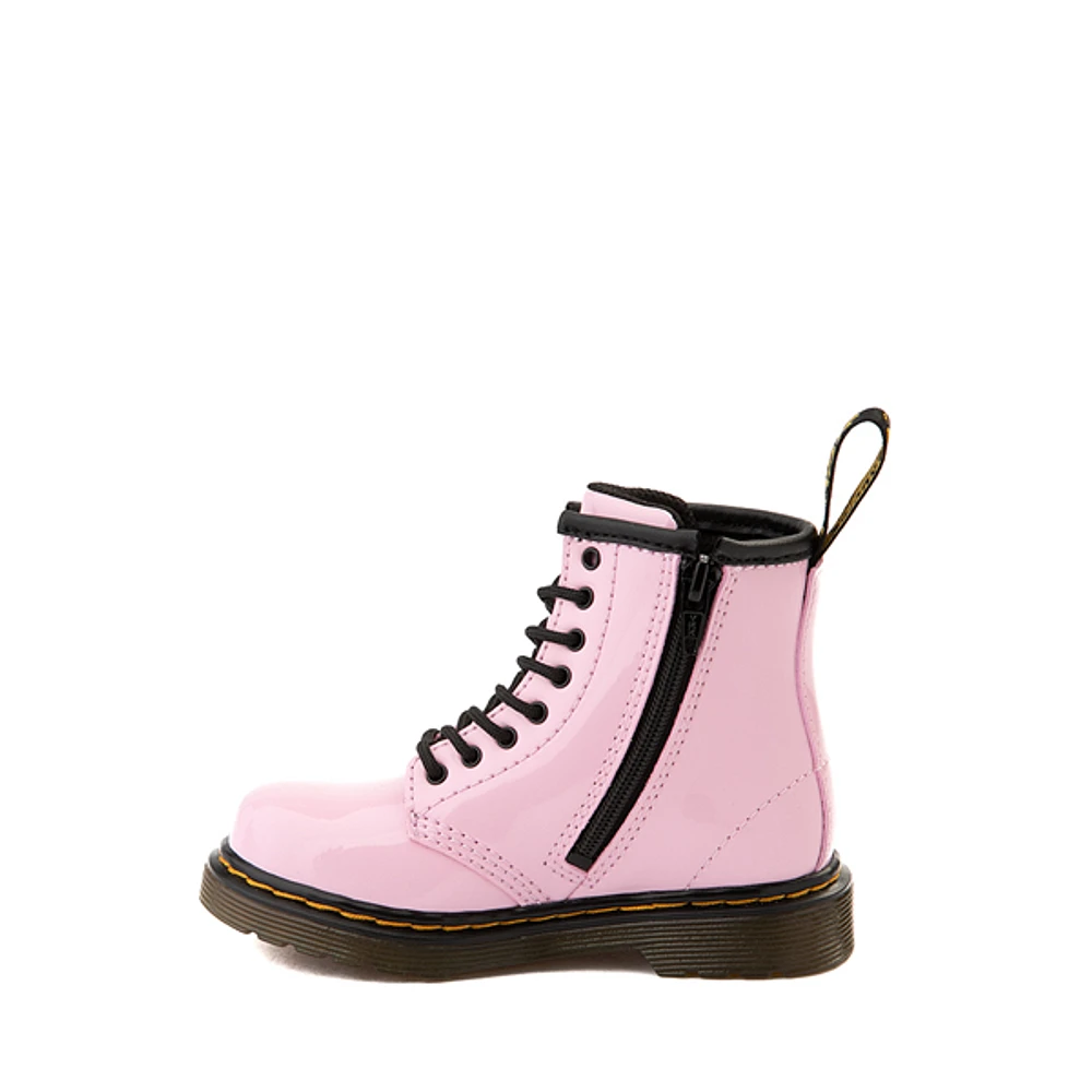 Dr. Martens 1460 8-Eye Patent Boot - Toddler Pale Pink